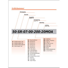 Ringar DIAMETER 1"/26 MM & HÖJD 14 MM