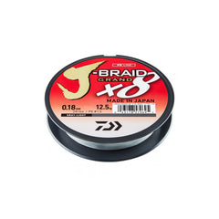 J-Braid X8 Grand 135 m Flätlina Grå GRAY-LIGHT / 0,10 MM