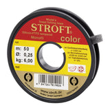 Nylonlina 50 m RÖD RÖD / 0,13 MM