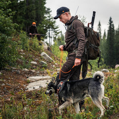 Retriverkoppel med invävd reflex 190 cm i flera färger ORANGE / EN STL