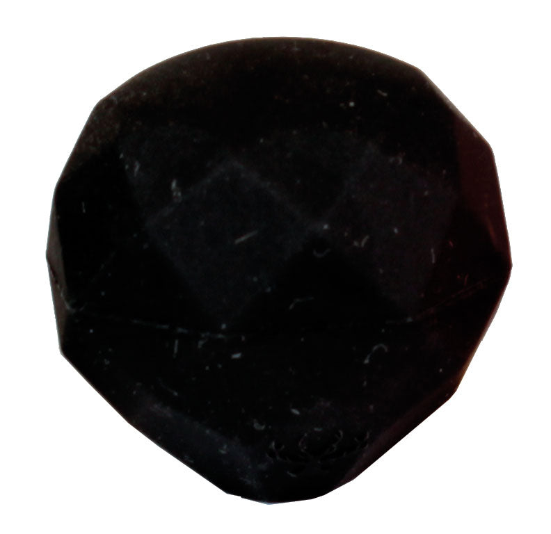 Bolt Rubberball Round/ Slutstycksknopp Rund diamantformad BLACK / EN STL