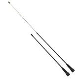 Teleskopantenn 297 mm till ca 545 mm.för 155MHz med Icom J-kontakt SVART / EN STL