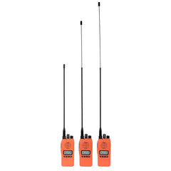 Teleskopantenn 297 mm till ca 545 mm.för 155MHz med Icom J-kontakt SVART / EN STL