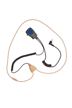 Komplett Hörslinga Miniheadset 2,5 mm SVART / EN STL