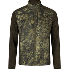 Theo Hybrid Camo Fleece Jacka INVIS GREEN / M