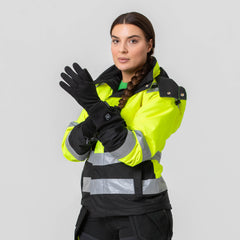 Värmeliner fingervante inkl powerbank BLACK / L/XL