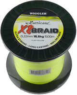 X8 Braid 1500 meter YELLOW / 0,12 MM