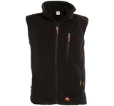 Värmeväst FIRE-FLEECE SVART / XS