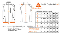 Värmeväst FIRE-FLEECE SVART / XS