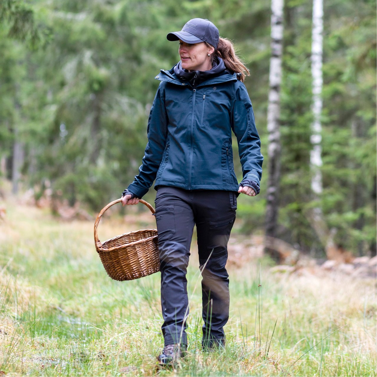 Jacka Finnveden Hybrid Extreme Dam BLÅ / XS