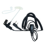 PRO-P180L Mini PTT öronsnäcka med akustisk lufttub - dubbelkontakt ONE SIZE