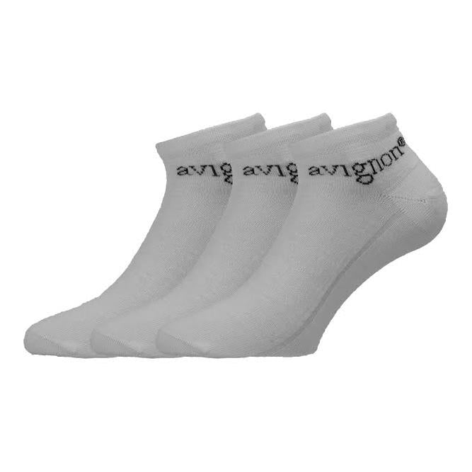 Sneaker Ull Låg 3-pack VIT / 36-39