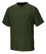 Kvalitets T-shirt i kammad bomull 2-Pack GRÖN / S