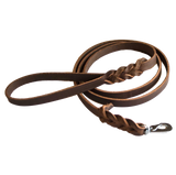 Läderkoppel 180 cm, 12mm BRUN / ONE SIZE
