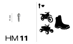 HM11 Skruvdubb ONE SIZE