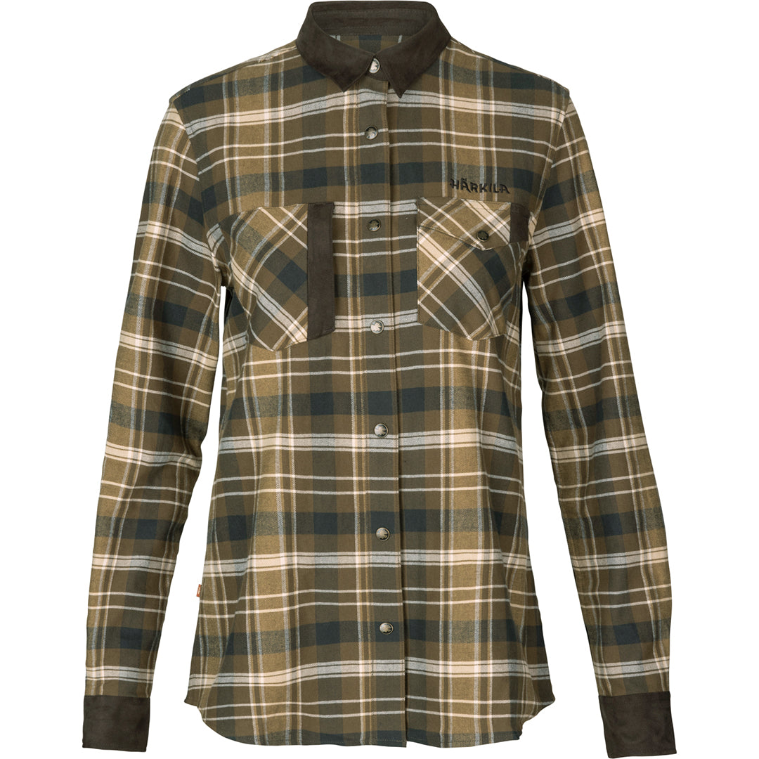 Aivak L/S Skjorta - Dam ANTIQUE BRONZE / S