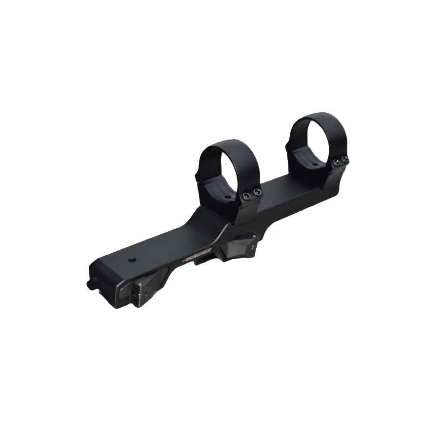 Sauer 404 Snabbfäste, Yukon, bygghöjd 27 mm SVART / ONE SIZE