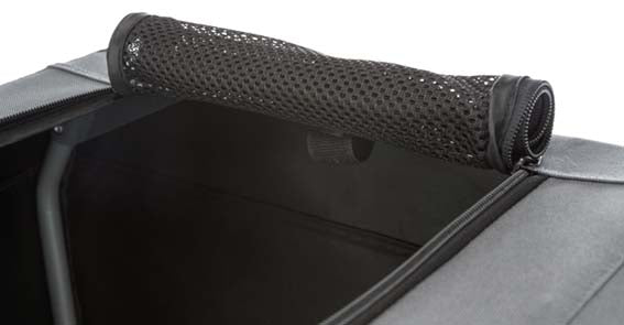 Nylonbur, Easy Soft, S-M: 71 × h49 × 51 cm, grå GRÅ / ONE SIZE