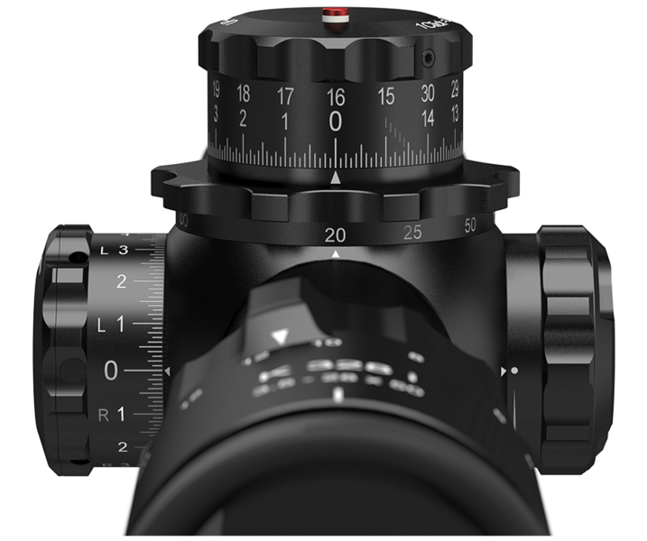 K328i 3,5-28x50 CCW FFP MIL MSR2/Ki Wind R SVART / ONE SIZE