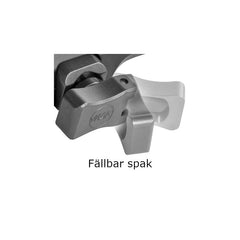MAKuick för Sako 75 SVART / 1TUM/26MM, STANDARD SPAK, 2,5MM HÖJD