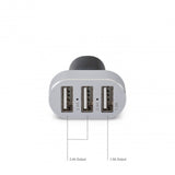 Billaddare med 3 USB-portar CC61 ONE SIZE