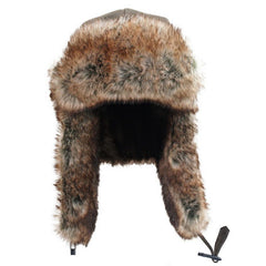 Flaps Mössa Syntetpäls BRUN / 57