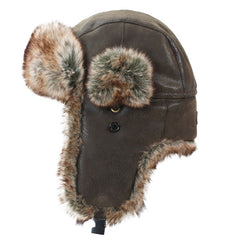 Flaps Mössa Syntetpäls BRUN / 57