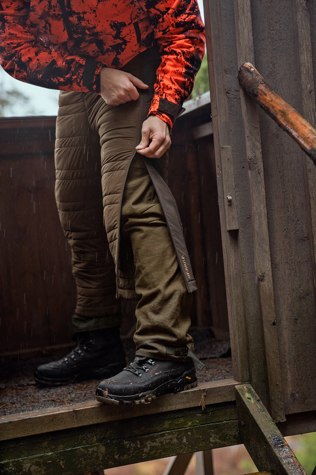 Mountain Insulated Byxa HUNTING GREEN/SHADOW BROWN / 46