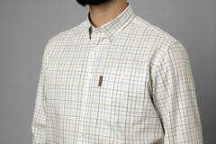 Allerston L/S skjorta STRONG BLUE/WHITE / S