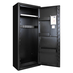 Vapenskåp SP8 Mini Inkl Led-belysning och frakt! SVART / UTAN KODLÅS