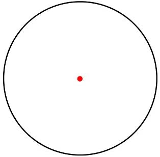 1x25 MRO 2.0 MOA Adj Red Dot SVART / ONE SIZE