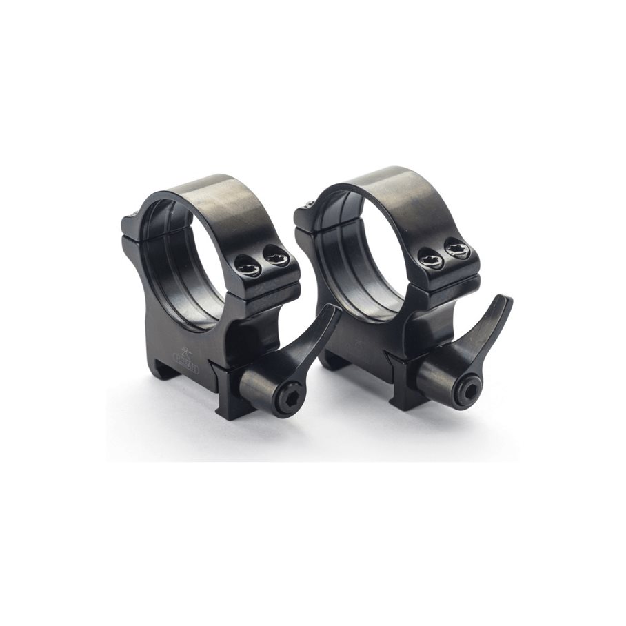 Weaver 34mm QR stålringar 12MM