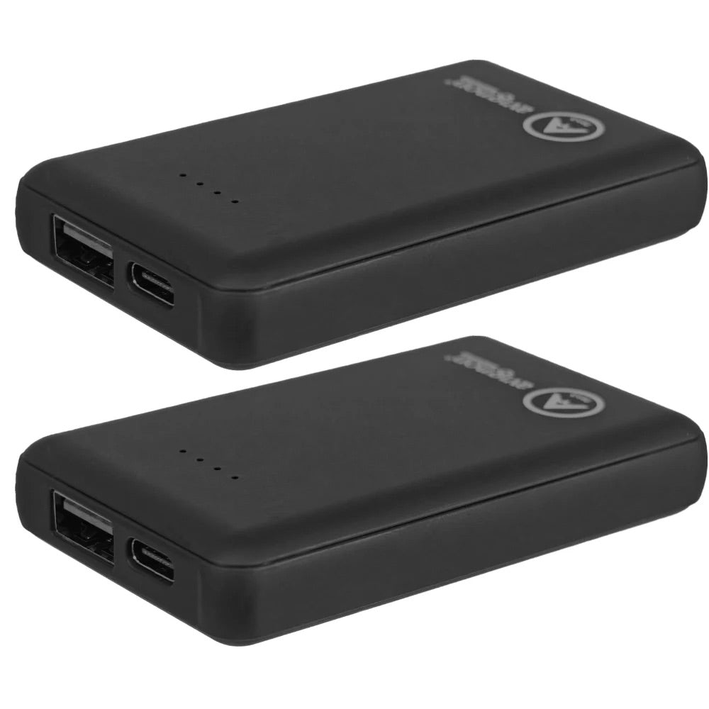 Värmevante, Fingervante Powerbank SVART / S/M