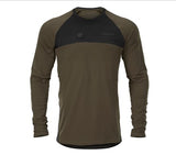 Heat L/S T-Shirt WILLOW GREEN/BLACK / S