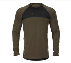 Heat L/S T-Shirt WILLOW GREEN/BLACK / S