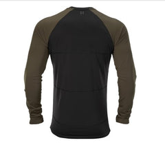 Heat L/S T-Shirt WILLOW GREEN/BLACK / S