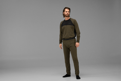 Heat L/S T-Shirt WILLOW GREEN/BLACK / S