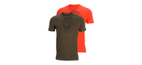 T-Shirt Wildboar Pro S/S 2-pack Limited Edition WILLOW GREEN/ORANGE / S