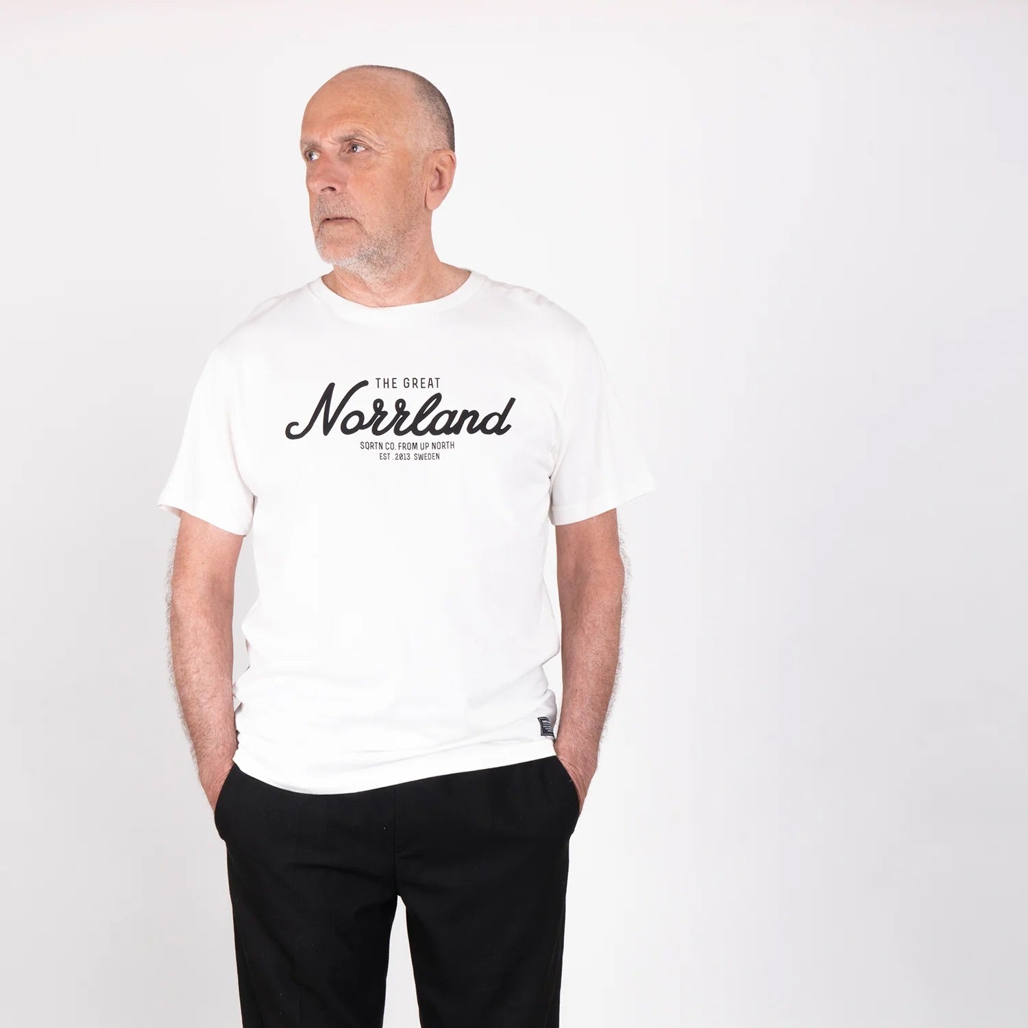 Great Norrland T-shirt WHITE / XS