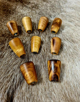 Slutstycksknopp i Trä BRUN / M6