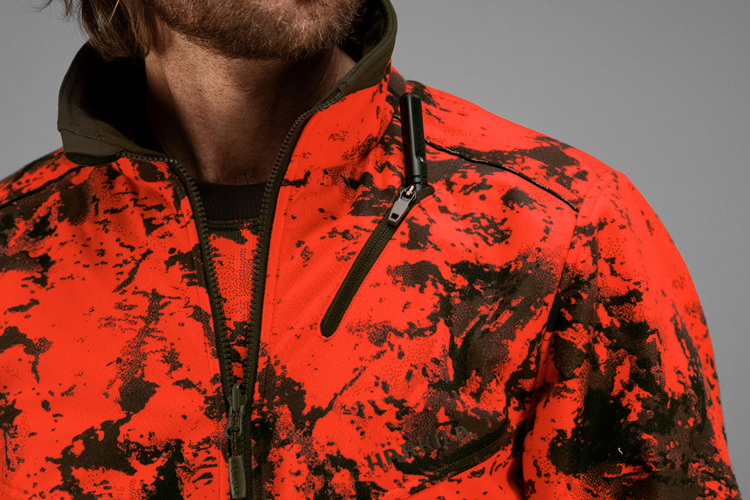 Wildboar Pro Reversible Fleece Jacka WILLOW GREEN/AXIS MSP®WILDBOAR ORANGE / M