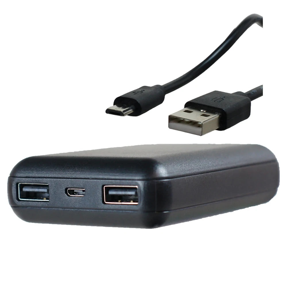 Värmeväst tunn V-ringad, Powerbank SVART / XS