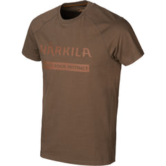 T-Shirt Logo 2-pack WILLOW GREEN/SLATE/BROWN / S