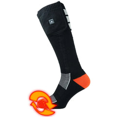 Värmestrumpa, Laddningsbar SVART / S/M (36-39)