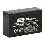 6V / 12AH batteri SVART / ONE SIZE