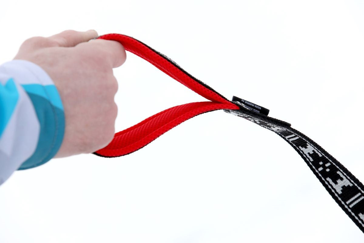 Koppel Fodrat Handtag RÖD/SILVER / ONE SIZE