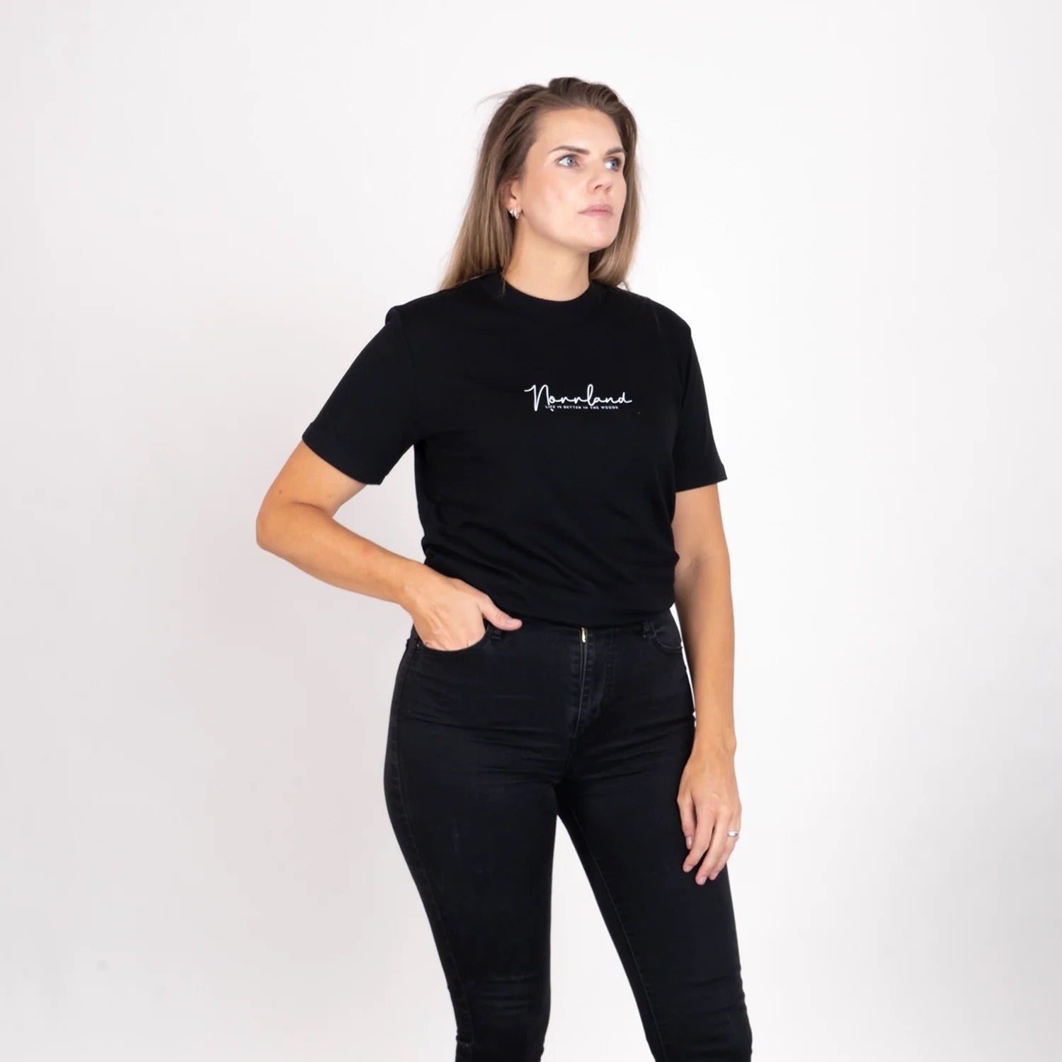 Life T-shirt Black BLACK / XXS