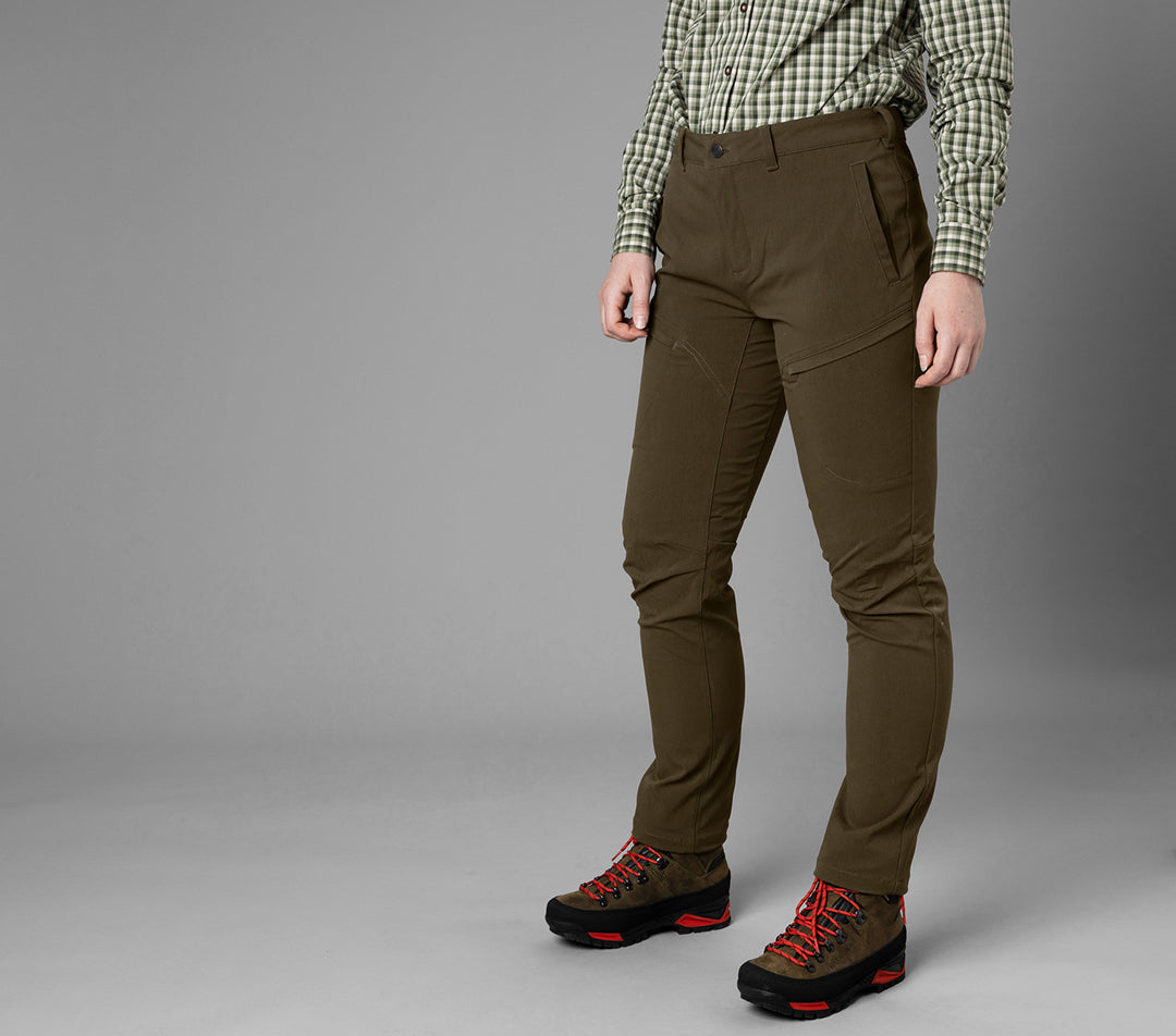 Retrieve Light Byxor - Dam DARK WARM OLIVE / 36