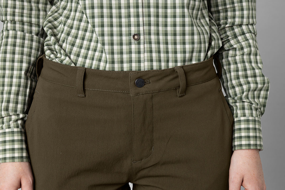 Retrieve Light Byxor - Dam DARK WARM OLIVE / 36