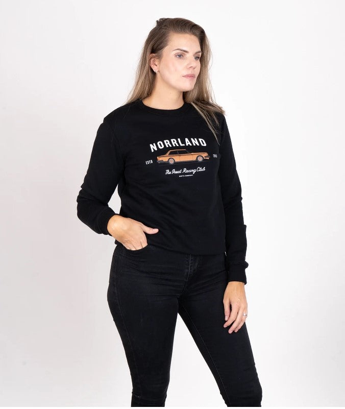 Racing Crewneck BLACK / XXS